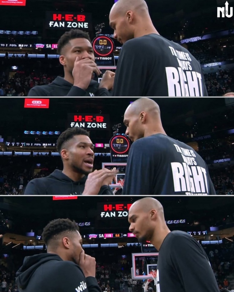 足球彩票-怪兽+外星人？字母哥赛后捂嘴与文班密谈！美媒：这将彻底摧毁NBA